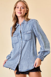 Double Bust Pocket Shirt