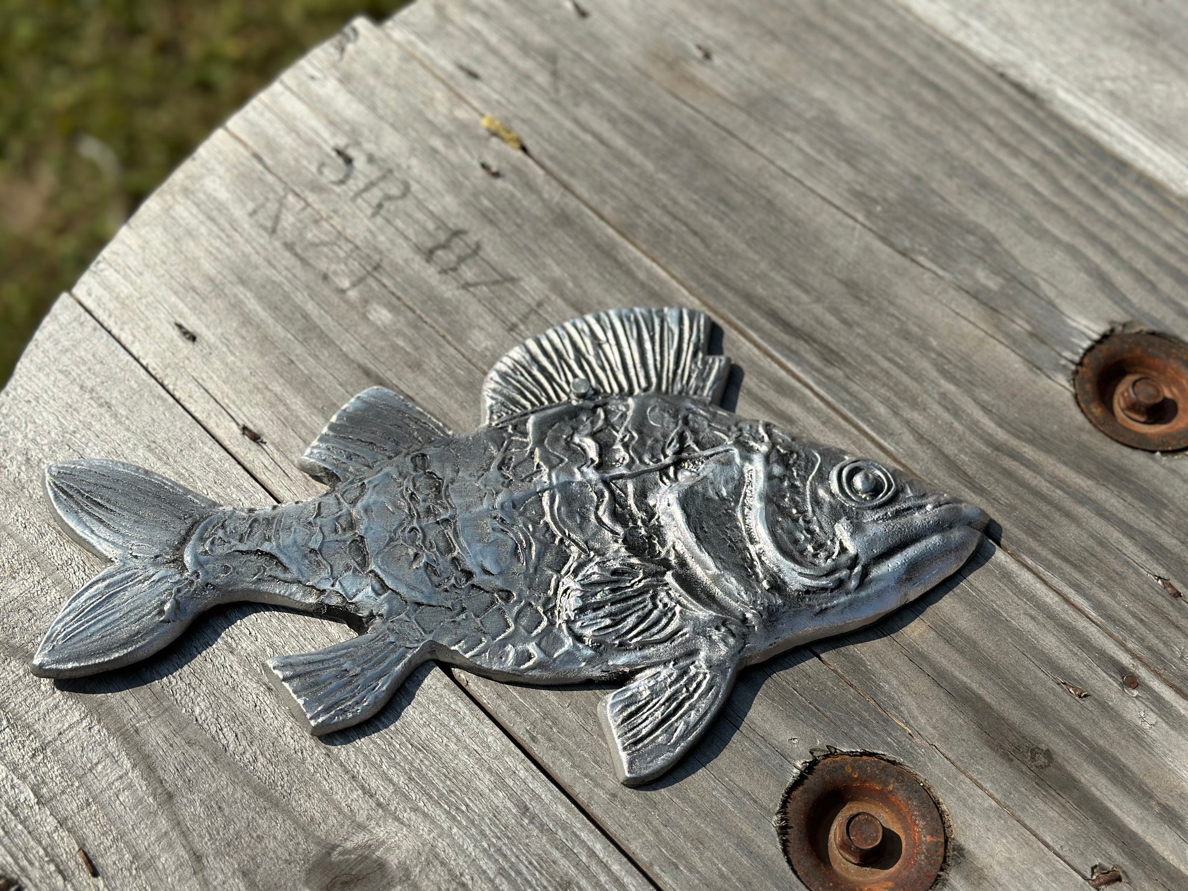 Drumm Studios one of kind Pewter Perch