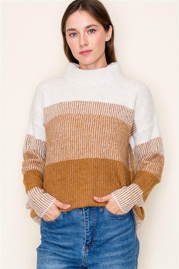 Color Block Sweater