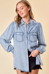 Double Bust Pocket Shirt