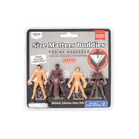 Size Matters Drink Markers-4 Pack