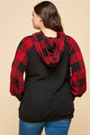 Buffalo Plaid Casual Hoodie