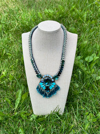 Gemstone Collar Necklace