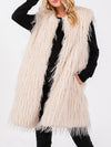 Faux Fur Vest (One Size)