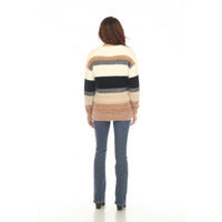 Brown Striped Sweater