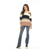 Brown Striped Sweater