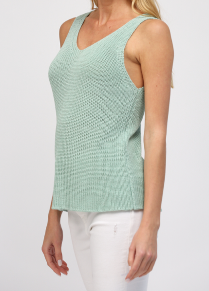 V-Neck Sweater Tank