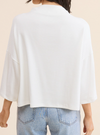 Cowl Neck Long Sleeve Top