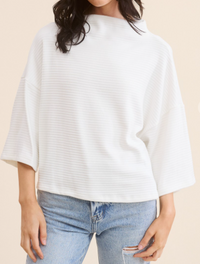 Cowl Neck Long Sleeve Top