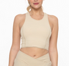 Racerback Cropped Tank