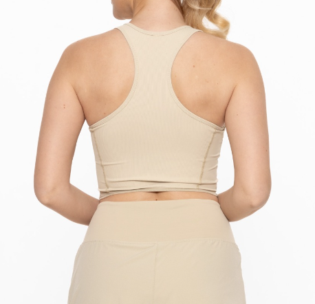 Racerback Cropped Tank