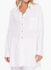 Oversize Resort Button Down