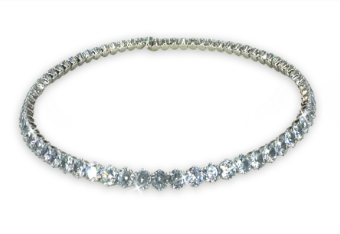 White Crystal Choker