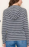 Lightweight Striped Hoodie