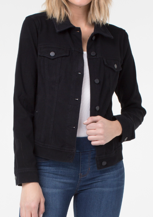 Classic Jean Jacket in Black