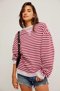 Classic Striped Crew