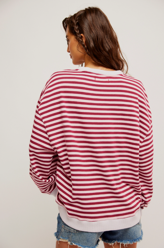 Classic Striped Crew