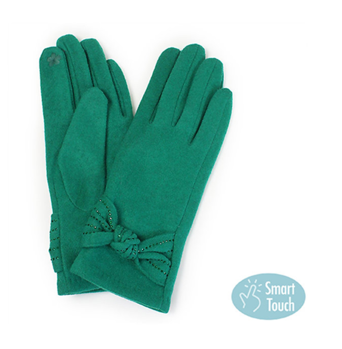 Rhinestone Smart Tip Gloves