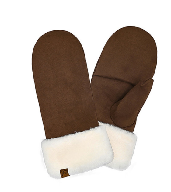 C.C Sherpa Mittens