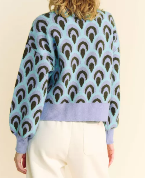 Scale Jacquard Sweater