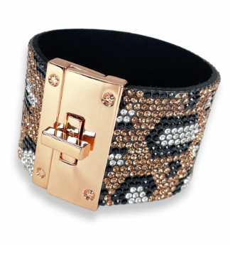 Bling Cuff with Turn Style Clasp