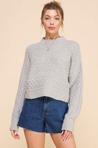 Cropped Dolman Sweater