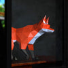 Walking Fox PaperCraft Origami Model, Fox 3D Model