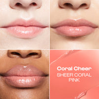 Lip Goals Glossy Lip Balm in sheer Coral Cheer