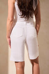 White Bermuda Shorts