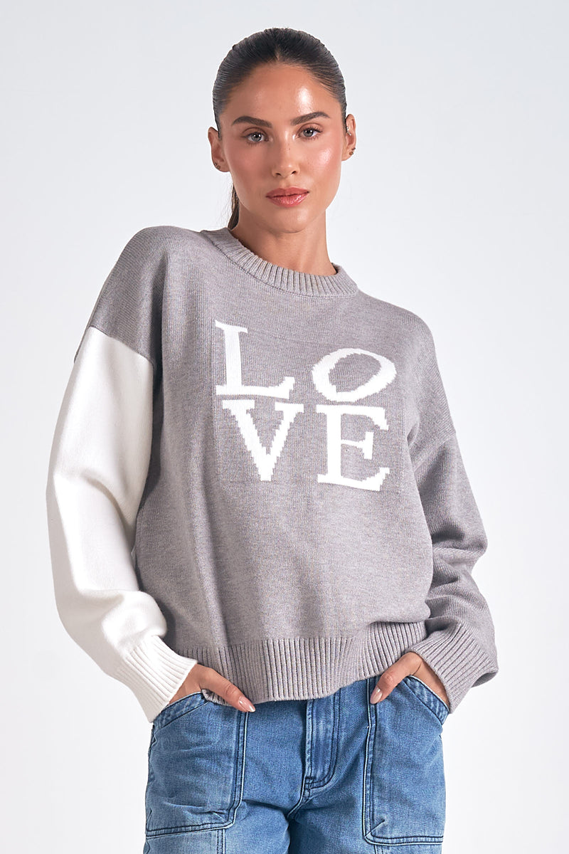 "Love" Sweater