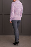 Soft Orchid Cowl Neck Sweater